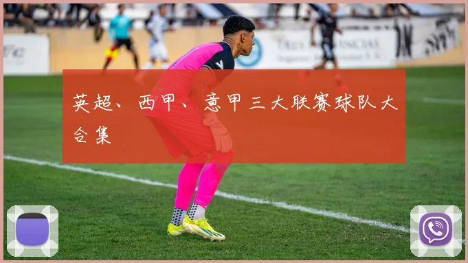 英超、西甲、意甲三大联赛球队大合集